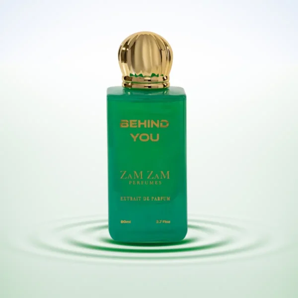 BEHIND YOU Parfum for Men 80ML Premium Long-Lasting Fragrance ZamZam Perfumes Dubai & UK Luxury Men's Cologne