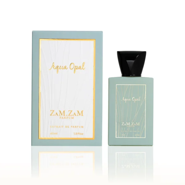 AQUA OPAL Unisex Perfume 40ml - Premium Aquatic Fragrance by ZamZam Perfumes | Long-Lasting Fresh Scent for Men & Women
