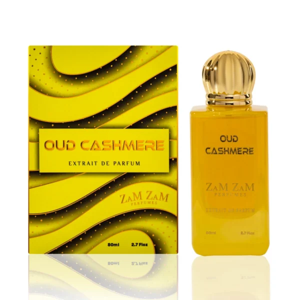 OUD CASHMERE 80ML Oriental Oud Eau De Parfum Close-Up - Premium Arabic Cologne Bottle Detail