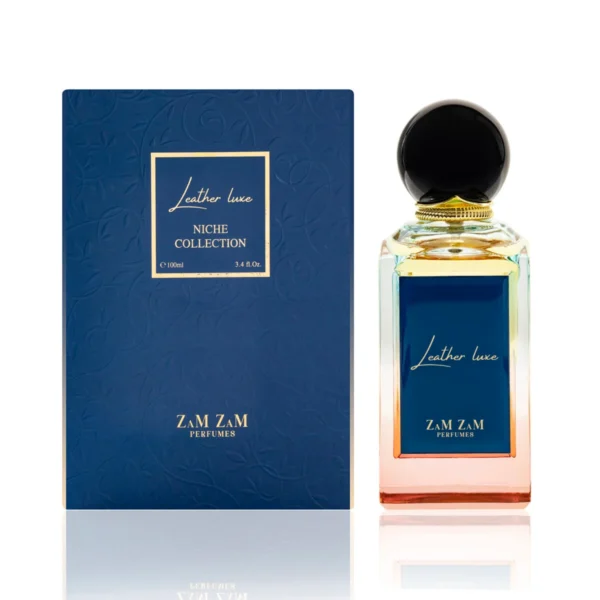 Leather Lux by ZamZam Perfumes – Bold Unisex Eau de Parfum with Leather and Amber Notes
