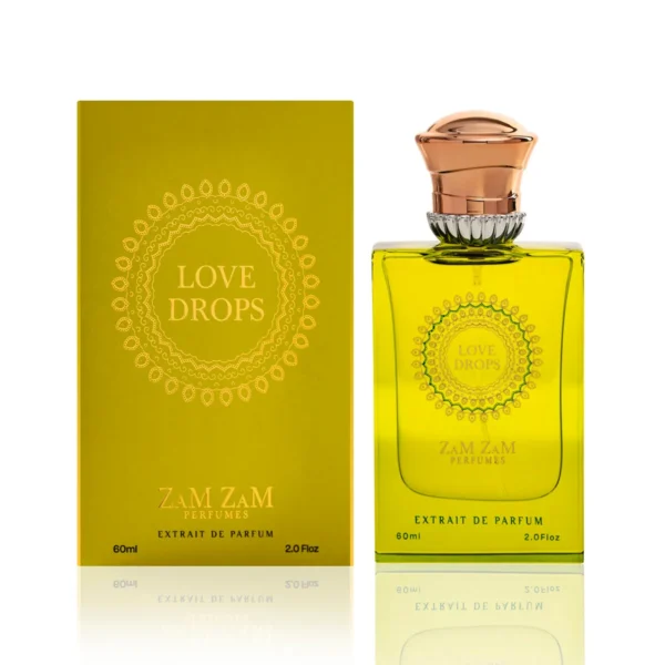 Love Drops by ZamZam Perfumes – Floral and Musky Unisex Eau de Parfum for Men and Women