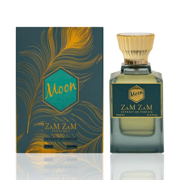 MOON by ZamZam Perfumes – Fresh Woody Unisex Eau de Parfum for Everyday Wear