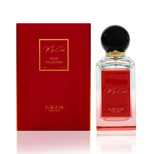 My Crush by ZamZam Perfumes – Sweet Floral Woody Unisex Eau de Parfum for Everyday Wear